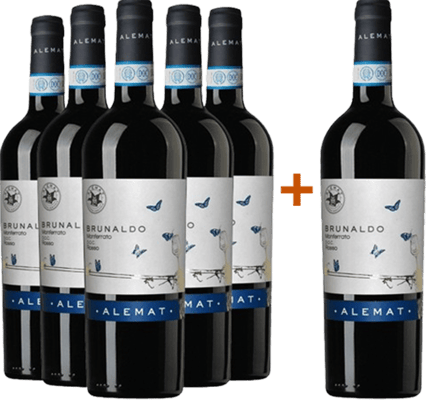 5+1 Paket Brunaldo Monferrato Rosso DOC 5+1 Paket Brunaldo Monferrato Rosso DOC