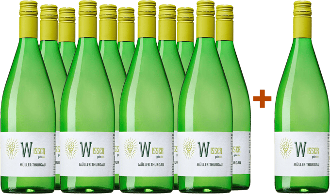 11+1 Paket Müller-Thurgau feinherb 1,0L 11+1 Paket Müller-Thurgau feinherb 1,0L