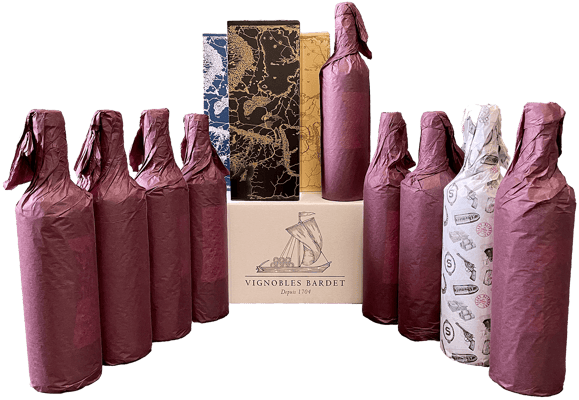 Exklusive Weine aus Bordeaux - Maison Bardet Weihnachtspaket 