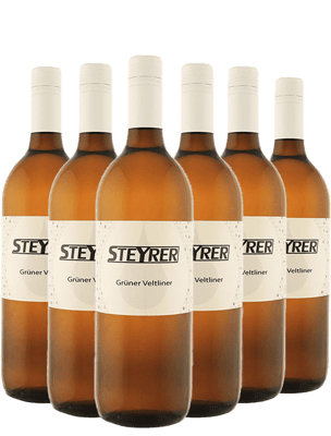 Sechs Liter Grüner Veltliner Paket