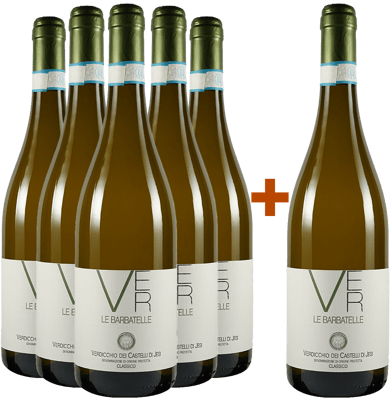5+1 Paket Le Barbatelle Verdicchio dei Castelli di Jesi DOC 