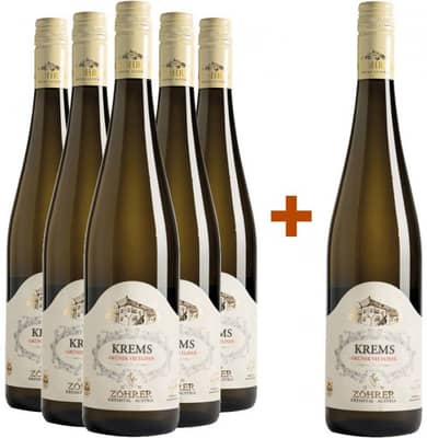 5+1 Paket "KREMS" Grüner Veltliner Kremstal DAC trocken