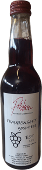 Traubensaft rot gespritzt 0,33 L
