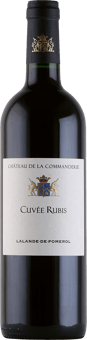 2020 Chateau de la Commanderie - "Cuvée Rubis" Lalande de Pomerol AOP 1,5 L