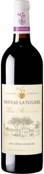 2018 Château La Tuilière Les Armoiries Côtes de Bourg AOP