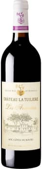 2019 Château La Tuilière Les Armoiries Côtes de Bourg AOP