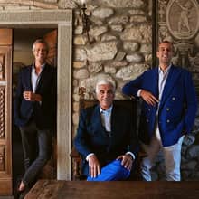 Antonio, Amedeo e Alberto Moretti Cuseri