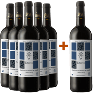 5+1 Paket "Réserve" Côtes de Bourg AOP BIO