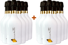 6+6 Paket Bocciamatta Ice White