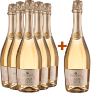 5+1 Paket Luna Y Sol Spumante Rosé BIO BIO