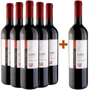 5+1 Paket Malena Rosso Ciró Classico DOC
