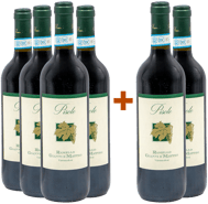 4+2 Pisote Dolcetto d'Alba DOC
