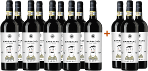 9+3 Paket Barbacrò Vino Rosso BIO
