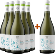 5+1 Paket Femina Bianco Etna DOC BIO