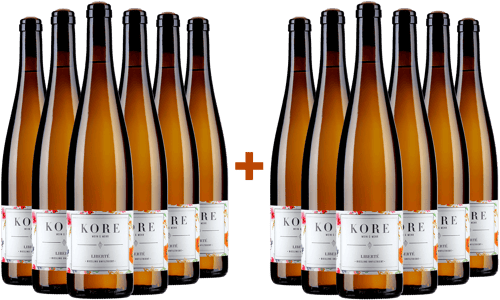 6+6 Paket Riesling "LIBERTÉ" unflitriert BIO