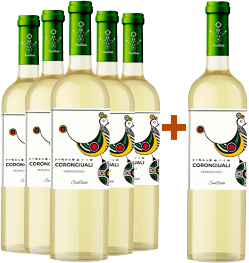 5+1 Paket Corongiuali Vermentino di Sardegna DOC