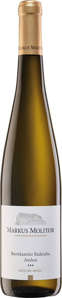 2017 Bernkasteler Badstube Riesling Auslese*** goldene Kapsel 0,375 L