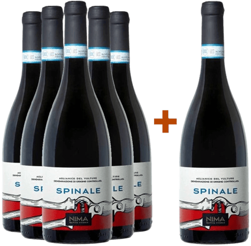 5+1 Paket "Spinale" Aglianico del Vulture DOC