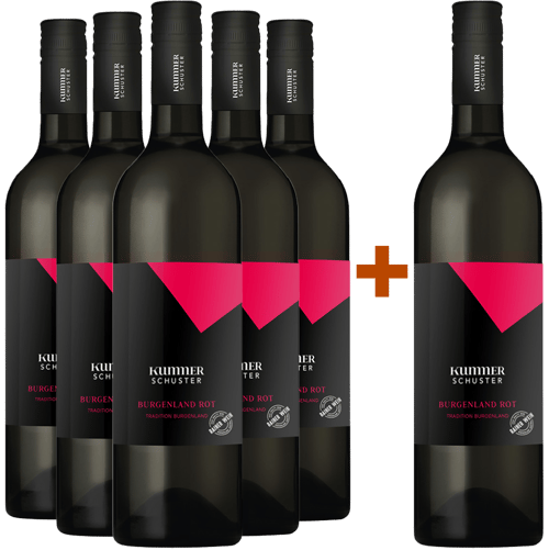 5+1 Paket "Burgenland Rot" Cuvée