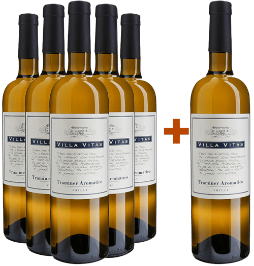 5+1 Paket Traminer Aromatico Friuli DOC