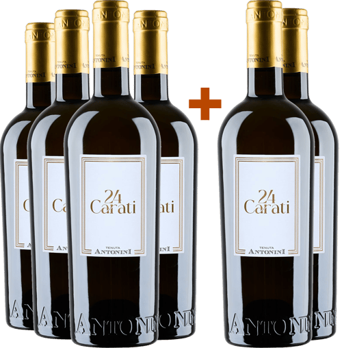 4+2 Paket 24 Carati Bianco