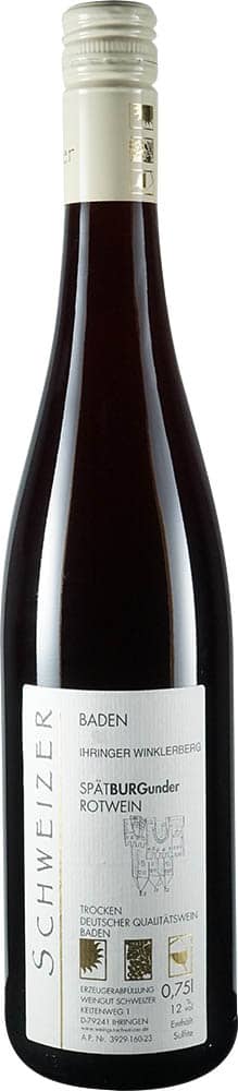 2022 Ihringer Winklerberg Spätburgunder Rotwein