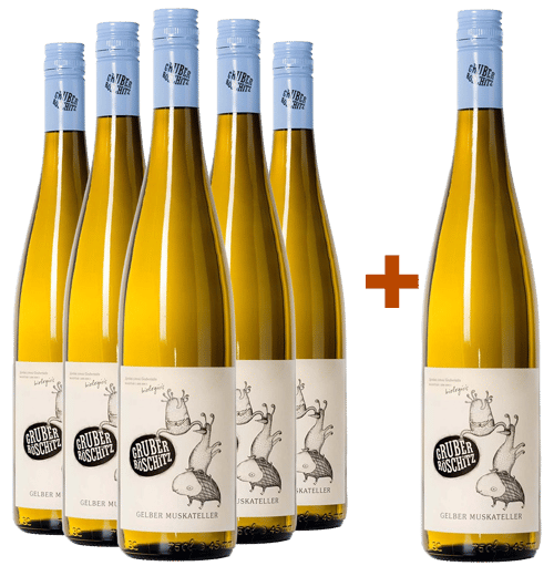 5+1 Gelber Muskateller BIO Paket BIO