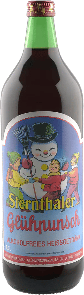 Sternthaler Glühpunsch alkoholfrei rot 1,0 L