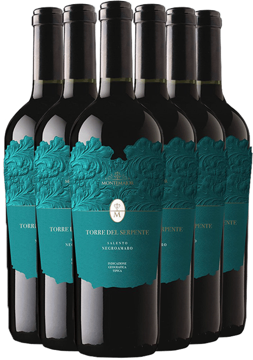 Montemajor Torre del Serpente Negroamaro Salento IGP-Paket