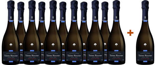 11+1 Paket Blanc de Noirs Champagne AOP