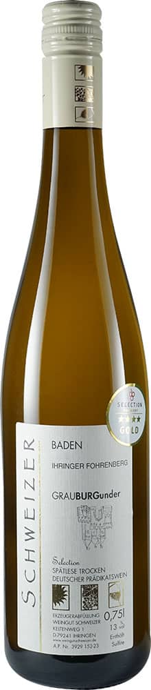 2022 Ihringer Fohrenberg Grauburgunder Spätlese