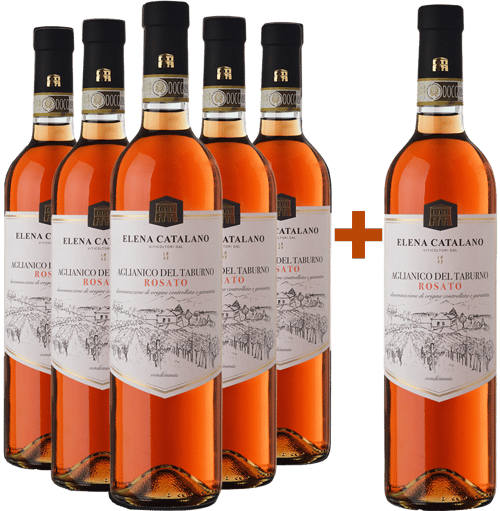 5+1 Paket Aglianico Rosato Taburno DOCG