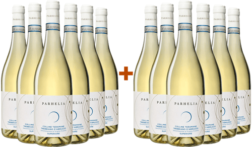 6+6 Paket Parhelia Colline Teramane Trebbiano D'abruzzo Superiore DOC