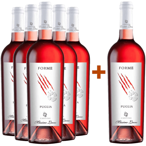5+1 Paket Forme Rosato Puglia IGP