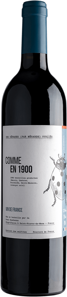 2022 Comme en 1900 rouge