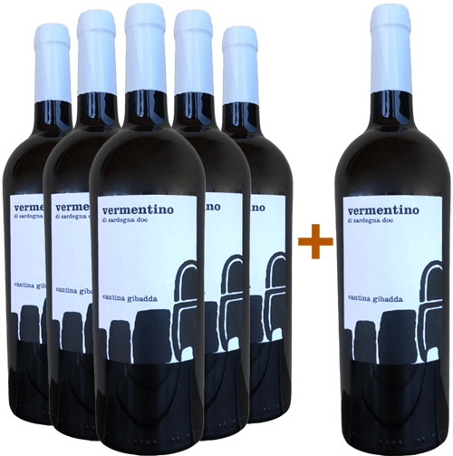5+1 Paket Vermentino di Sardegna DOC