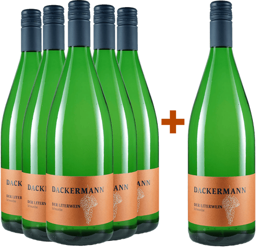 5+1 Paket Scheurebe trocken 1,0L