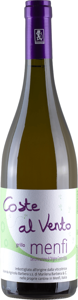 2024 Coste al Vento Grillo Menfi DOC BIO