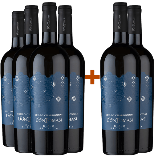 4+2 Paket Grillo Chardonnay Sicilia DOC