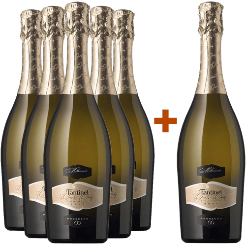 5+1 Paket One&Only Prosecco Millesimato DOC 