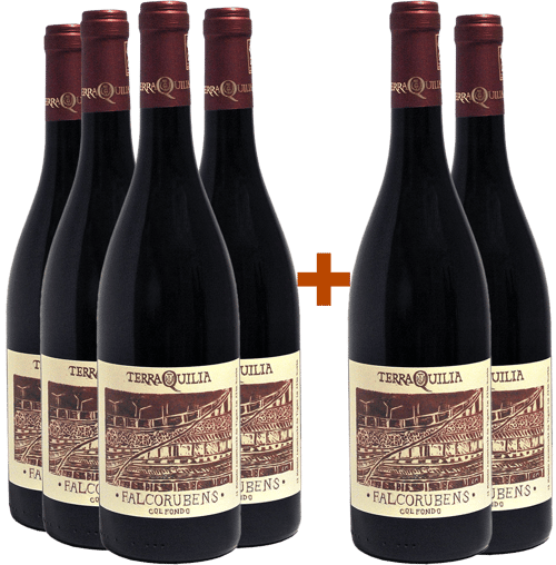 4+2 Paket Falcorubens col fondo Emilia IGP BIO BIO