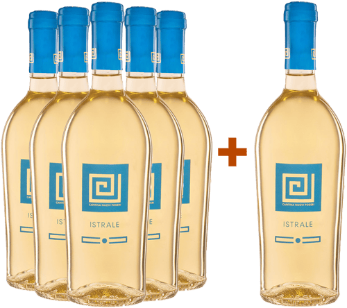 5+1 Paket Istrale Etichetta Blu Vermentino di Sardegna DOC