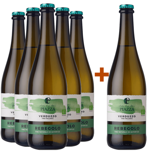 5+1 Verduzzo frizzante Veneto IGP col fondo BIO