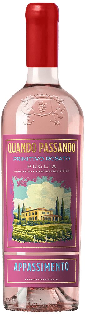 2024 Quando Passando Primitivo IGT Puglia Rosato Appassimento