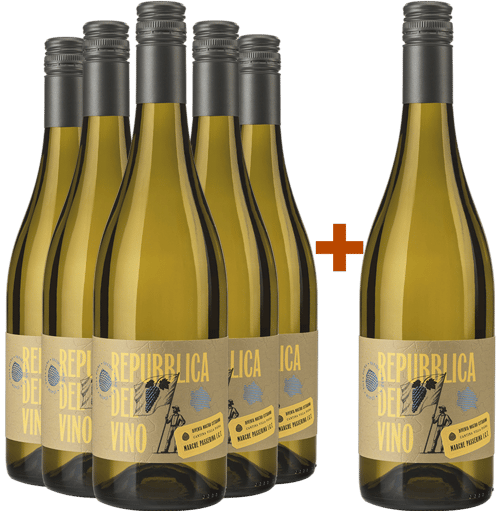 5+1 Paket Repubblica del Vino Passerina Marche IGP