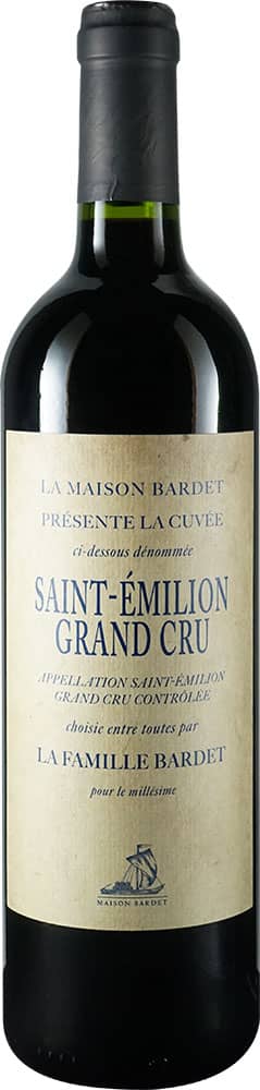 2019 Maison Bardet Saint Emilion Grand Cru