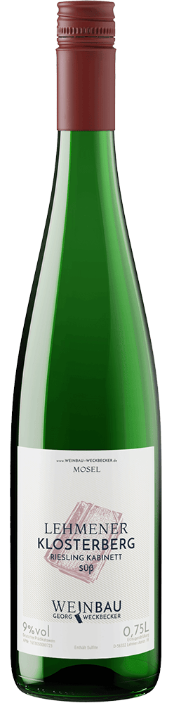 2022 Lehmener Klosterberg Riesling Kabinett süß