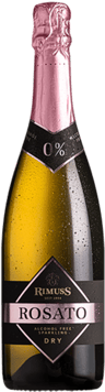 2025 Rimuss - Rosato Sparkling Dry ohne Alkohol "Best of Show Rosé Sparkling " Mundus Vini Gold 2026