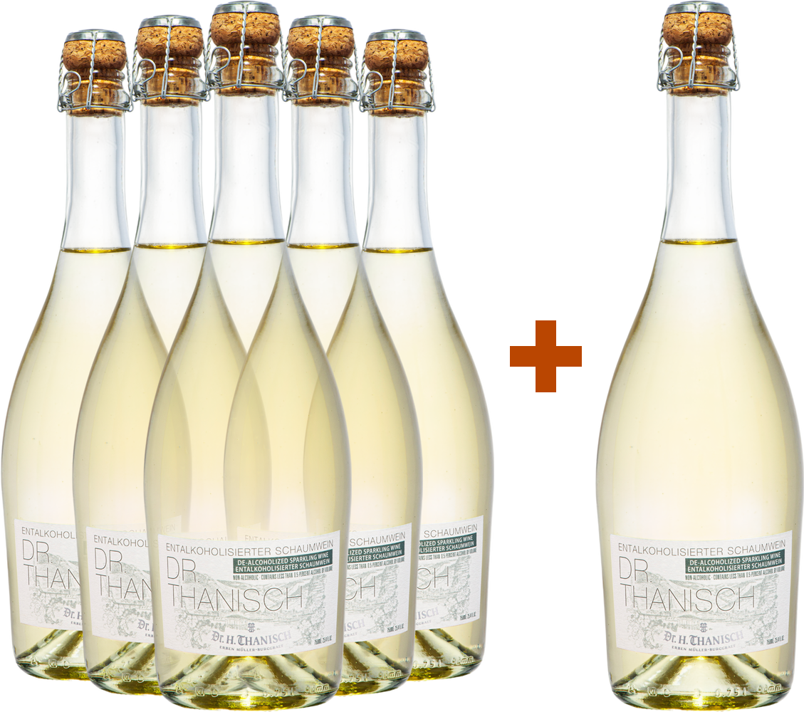 5+1 Weinpaket Alkoholfrei Prickelnd