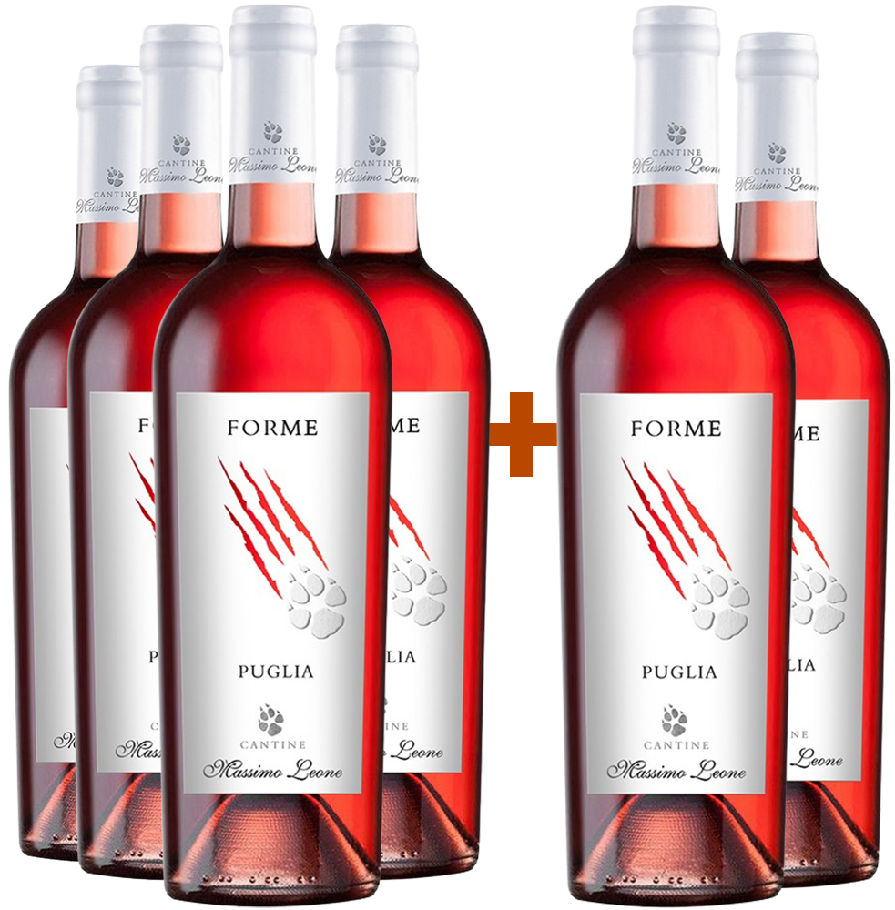 4+2 Paket Forme Rosato Puglia IGP
